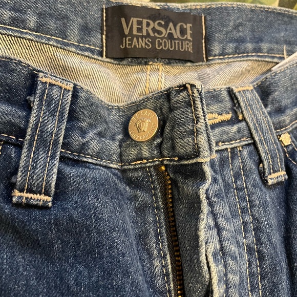 Versace Jeans Couture Denim Capris - Picture 2 of 6